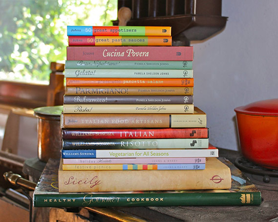 Italian Cookbooks by Pamela Sheldon Johns